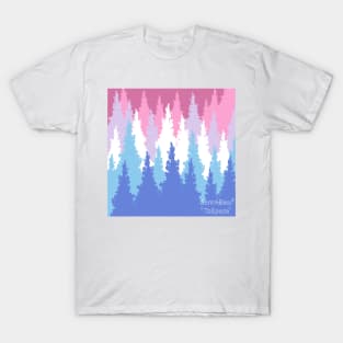 Bigender Pride Forest T-Shirt